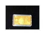$100 Gold-Layered Bar Ingot