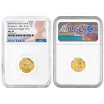 2026 $50 Gold Kangaroo 40th Anniversary MS70