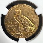 1911 $5 Indian Head Half Eagle Gold Coin