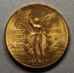 1981 1/2 oz Mexican Libertad Gold Coin