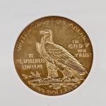 1913 Indian Head $5 Gold Half Eagle Coin