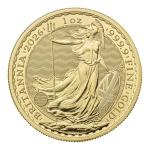 2026 Gold Britannia £100 Coin - 1 oz