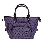 Light Purple American Flyer 4 Piece Luggage Set