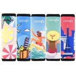 Neoprene Luggage Handle Wraps - Summer Patterns