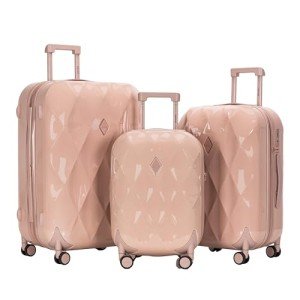 Rose Dust 3-Piece Luggage Set for Women