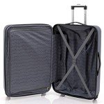 Chicago Navy Blue 5-Piece Hardside Spinner Set