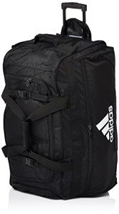 adidas Black Team Wheel Bag – One Size
