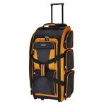 Travelers Club 30" Multi-Pocket Rolling Duffel Bag