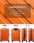 2-Piece Hard Shell Luggage Set with Spinner Wheels