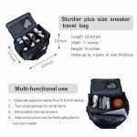 Waterproof Shoe Bags for Travel with Dividers