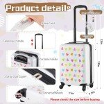 Redbaker Kids 6-Piece Rolling Luggage Set