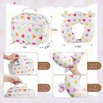 Redbaker Kids 6-Piece Rolling Luggage Set