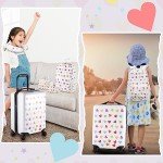 Redbaker Kids 6-Piece Rolling Luggage Set