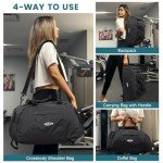 G4Free 40L 3-Way Duffle Bag Backpack