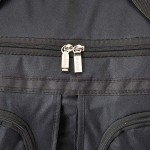 Rockland 40" Black Rolling Duffel Bag