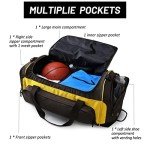 MIER 60L Men's Duffel Bag with Shoe Compartment