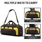 MIER 60L Men's Duffel Bag with Shoe Compartment