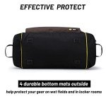 MIER 60L Men's Duffel Bag with Shoe Compartment