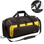 MIER 60L Men's Duffel Bag with Shoe Compartment