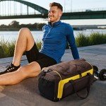 MIER 60L Men's Duffel Bag with Shoe Compartment