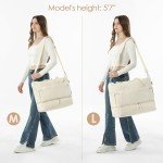 ETRONIK Women's 47L Travel Gym Duffel Bag