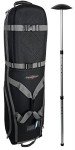 CaddyDaddy Golf Travel Bag with Wheels & Padded Top