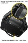 CaddyDaddy Golf Travel Bag with Wheels & Padded Top