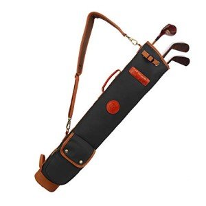 Tourbon Lightweight Canvas Golf Club Travel Bag
