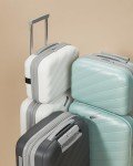 LUGGEX Lightweight 2-Piece Carry-On Suitcase Set