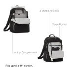 TUMI Voyageur Halsey Travel Backpack - Black