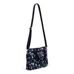 Vera Bradley Slim Laptop Organizer in Navy Garden