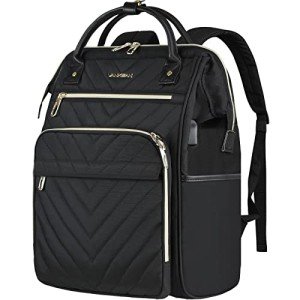 Stylish 17-Inch Laptop Backpack with USB & RFID