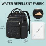 Stylish 17-Inch Laptop Backpack with USB & RFID