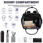 Stylish 17-Inch Laptop Backpack with USB & RFID