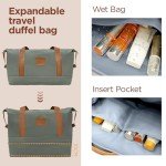 SHOWKOO 3-Piece Expandable Hardside Luggage Set