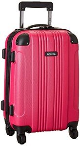 Kenneth Cole Magenta 20-Inch Hardshell Spinner Luggage