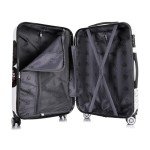 InUSA Butterfly Print 28-Inch Hardside Spinner Suitcase