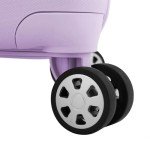 Indestructible Lavender Hardshell Spinner Luggage Set