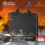 ENGPOW Fireproof Accordion File Organizer with Handle