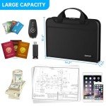 ENGPOW Fireproof Accordion File Organizer with Handle