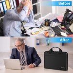 ENGPOW Fireproof Accordion File Organizer with Handle