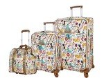 Lily Bloom 3-Piece Softside Spinner Luggage Set