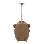 Little Me Brown Bear Luggage and Backpack Set