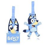 Bluey Kids Luggage Tag Set - 2 Pieces