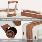 Kono 3-Piece Lightweight Hardshell Suitcase Set