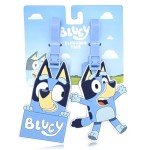 Bluey Kids Luggage Tag Set - 2 Pieces