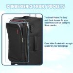 Expandable 3-Piece Softside Luggage Set with Spinner Wheels