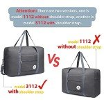Narwey Foldable Travel Duffel Bag for Spirit Airlines