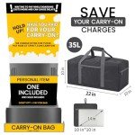 iFARADAY 35L Foldable Lightweight Duffel Bag