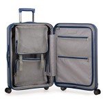 Navy Expandable Hardshell Spinner Luggage by Traveler's Choice
